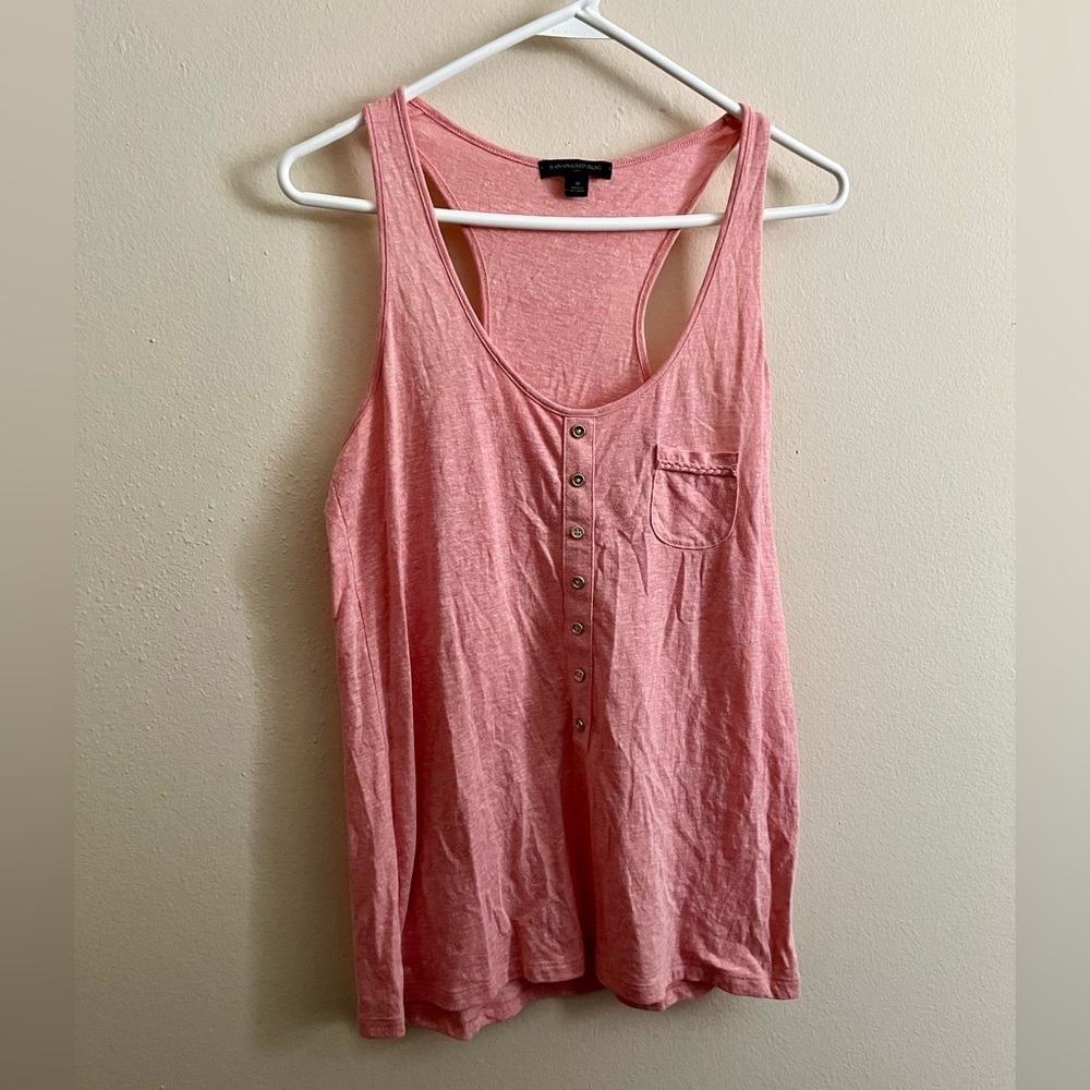 Banana Republic Button Front Tank